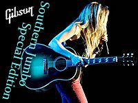 GibsonとSheryl Crowによるコラボ、「Southern Jumbo Special Edition」