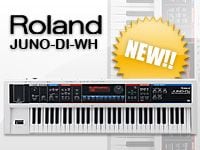 ROLANDの定番シンセJUNO-Diにホワイトカラー登場！