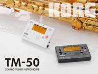 KORG新製品チューナー&メトロノーム「TM-50」