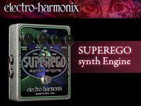 ELECTRO-HARMONIXより新製品「SUPEREGO synth Engine」が発売されました。