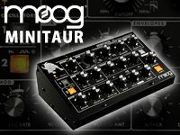 MOOG MUSICのミニ・ベースシンセMiniTaurが入荷