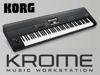 KORGの新ワークステーション・シンセ「KROME」入荷！