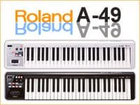 ROLANDから弾き心地を徹底追求したMIDIキーボード「A-49」が発売！