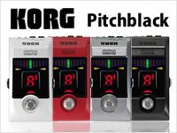 KORGのチューナーPitchblackに4種類の限定カラーが登場！