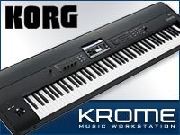 KORGの新ワークステーション・シンセ「KROME88」入荷！