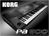 KORGのアレンジャー・キーボードPa600入荷！