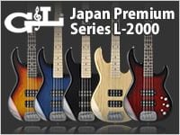 G&amp;L Japan Premiumシリーズ L-2000入荷しました