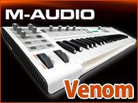 M-AUDIOのバーチャル・アナログ・シンセサイザー「Venom」限定特価！