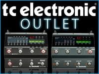 TC ELECTRONICのマルチエフェクター アウトレット品大特価！