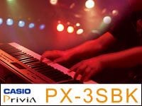 CASIOのステージピアノ「PX-3SBK」限定特価