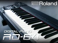 ROLANDのステージ・ピアノ「RD64」入荷