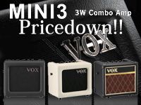 VOXギターアンプMINI3プライスダウン！