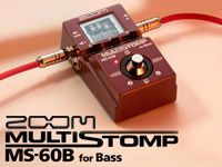 ZOOMのMULTISTOMPシリーズにベース用が登場！