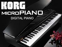 KORGのミニチュア・ピアノ「MICRO PIANO」 が復活！