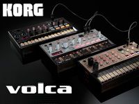 シーケンサー内蔵アナログ・シンセサイザーKORG「volca」登場！