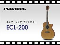 PLAYTECH エレクトリック・ガットギター ECL-200の動画をアップしました。