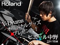 Vドラム 2013 Springキャンペーン　featuring ピエール中野 from 凛として時雨