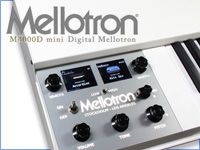MELLOTRONのサンプル・プレイバック・キーボード「M4000D MINI」新登場