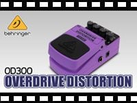 BEHRINGER: オーバードライブ ディストーション OD300 サウンドバリエーションの動画をアップしました。