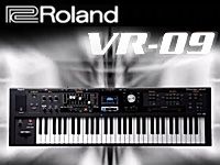 即戦力のピアノ／オルガン／シンセ音源を搭載したROLAND「VR-09」入荷！