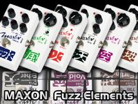 MAXONより6タイプのファズが新発売！