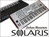 John Bowen Synth Design、話題のシンセサイザー「Solaris」発売開始！