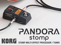 KORG期待の新商品、ストンプボックスサイズのマルチエフェクター発売！