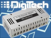 DIGITECH新製品パワーサプライ「V-10 PowerBlock」