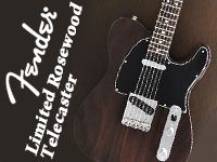 FENDERカスタムショップ「Limited Rosewood Telecaster」