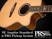 PRSエレクトリック・アコースティックギターSE Angelus Customが数量限定アウトレット特価！