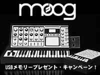 MOOG Voyager USBメモリープレゼント・キャンペーン！