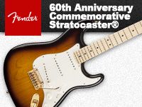 FENDERストラトキャスター60周年記念モデル発表｜サウンドハウス