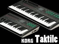 KORGの新MIDIキーボード「Taktile」が入荷しました。