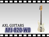 動画「AXL GUITARS エレキベース APJ-820-WO」をアップしました。
