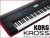 KORGの人気ワークステーション「KROSS-88」アウトレット特価！