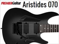 ARISTIDESの7弦ギター070が米ギター雑誌Premier Guitarの表紙を飾ることになりました！