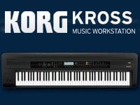 KORGのミュージック・ワークステーション「KROSS-88」にオール・ブラック・カラーモデルが登場！
