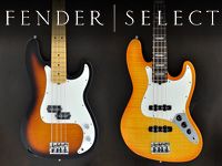 FENDER SELECTシリーズのJB/PBが入荷！