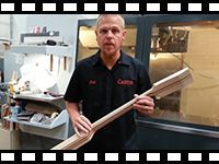 動画「CARVIN 工房レポート ネック編②」をアップしました。