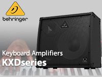 BEHRINGERのキーボードアンプ「KXDシリーズ」入荷。