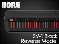KORGのステージピアノ「SV1」新リバース・モデル入荷。