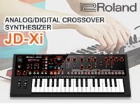ROLANDのNEWシンセサイザー「JD-Xi」入荷