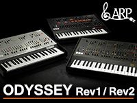 ARP/ODYSSEY Rev1、Rev2発売開始！