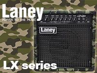 LANEY LXシリーズに大胆なルックスを持つ迷彩柄が登場！