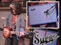 JOE PERRY氏の機材にSUPROアンプを発見！