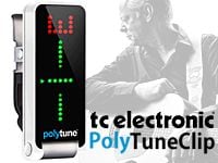 待望のクリップタイプ TC ELECTRONIC / PolyTune Clip発売