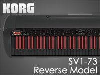 KORGのステージピアノ「SV1-73」のリバース・モデル限定特価！