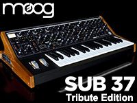 MOOGのアナログ・シンセ「Sub 37 Tribute Edition」限定特価！