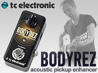 TC ELECTRONICからアコギ用エフェクター「BodyRez」発売！