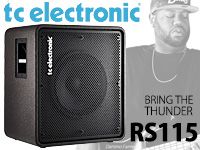 TC Electronic ベース用キャビネット「RS115」発売